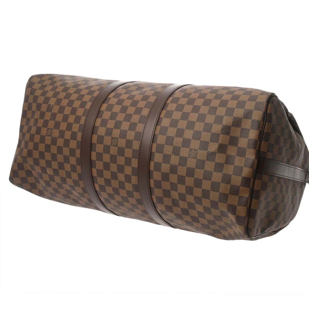 LOUIS VUITTON Authentic Brown Damier Canvas Boston Bag - Picture 6 of 11